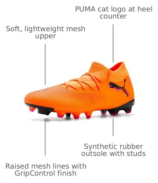 Image of Puma Mens Future 8 Match Firm, Artificial Ground Soccer Cleats