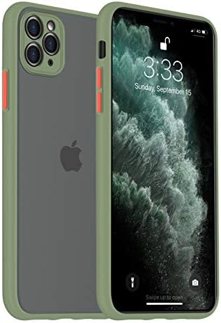 PIGLULOO iPhone 11 Pro Max Case Skin Texture case for iPhone 11 Pro Max Model Green PIGLULOO iPhone 11 Pro Max Case Skin Texture case for iPhone 11 Pro Max Model Green