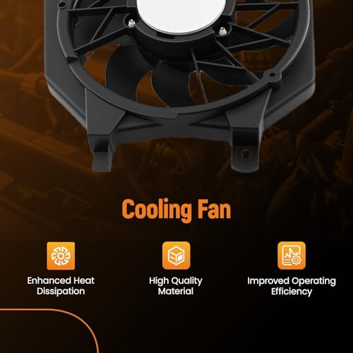 Image of maXpeedingrods Radiator Cooling Fan for Ford Five Hundred Freestyle 2005-2007, for Mercury Montego 2005-2007, 5F9Z8C607BM 621044 FA70310
