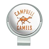GRAPHICS & MORE Campbell University Fighting Camels Logo Golf Hat Clip with Magnetic Ball Marker