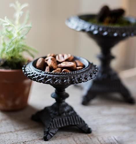 Vixdonos Rustic Pillar Candle Holders Set Of 2 Farmhouse Iron Candlestick Holder Garden Decorative Candle Stand Fits For 2 Inches,3 Inches Pillar Candles #TOP6