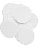 Playfully Ever After 3 Inch White 30pc Felt Circle Stickers