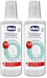 Chicco Disinfettante per Biberon, Succhietti e Giochi, 1L, 1 (Confezione da 2)