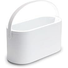 Portable Travel Makeup Organizer Box with LED Lighted Mirror