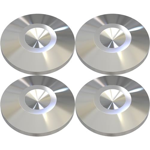 Preffair Stainless Steel Speaker Spike Pads (4 pcs)