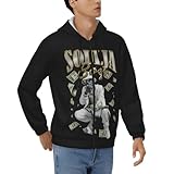 Soulja Musics Boy Hoodie Mans Zip Up Hoodies Trendy Long Sleeve Casual Jackets with Zipper