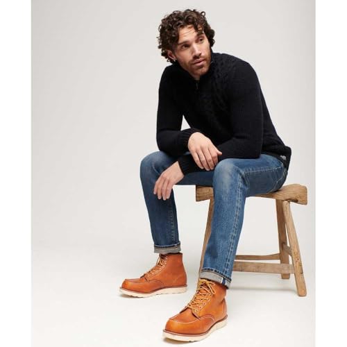 Pull Superdry Pull Jacob Cable demi zip EU - vue 8