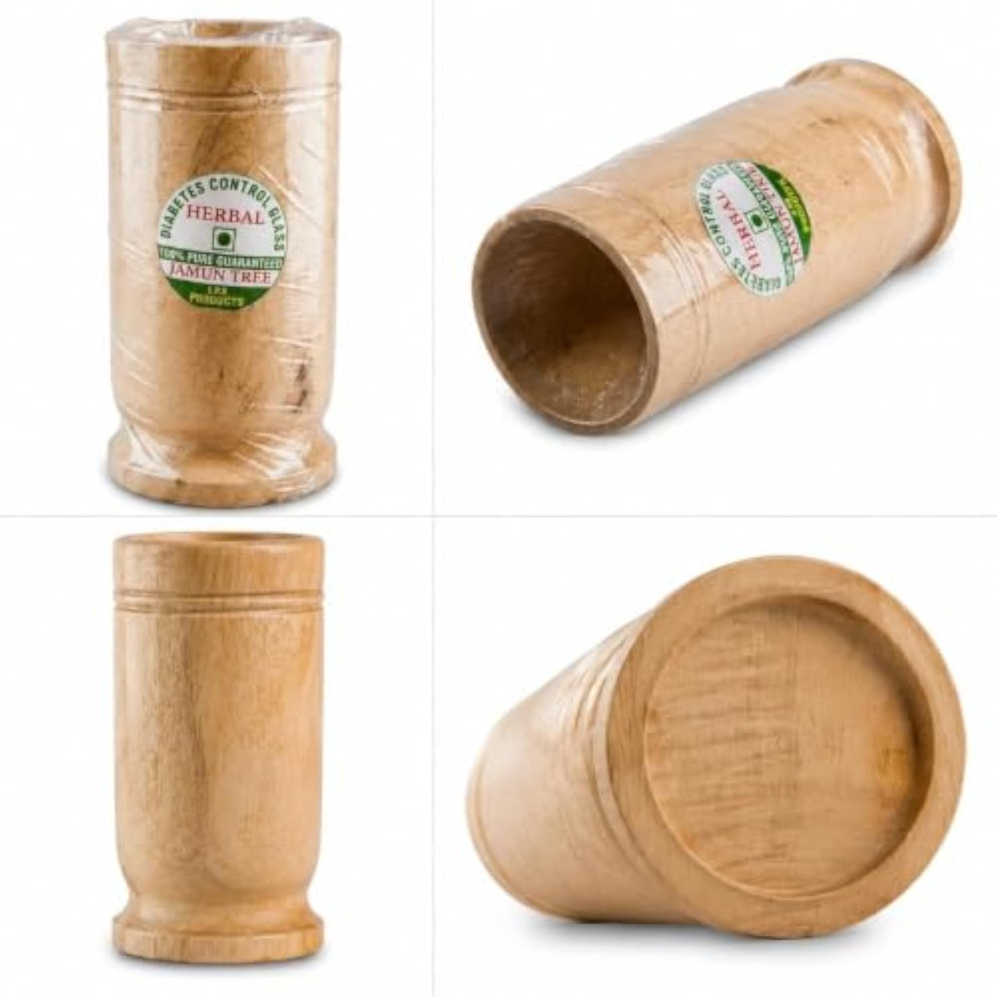 Handmade Wooden Drinking Glass, Eco-Friendly Jamun Wood Cup
