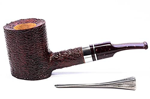 Savinelli Sac rustique 128 pipe en bruyère sculptée à la main - 2