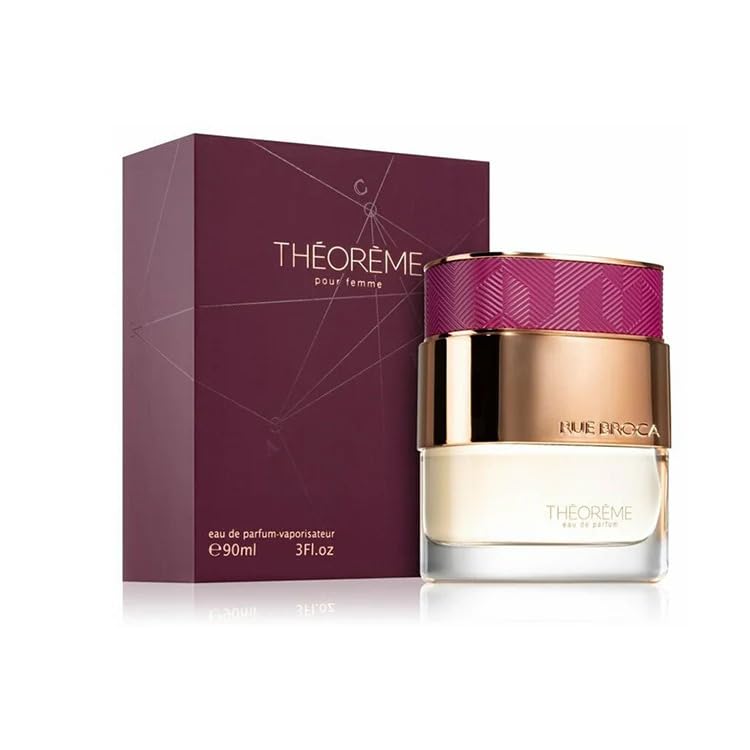 Image of Rue Broca Theoreme Pour Femme Eau De Parfum for Women | Long Lasting Premium Fragrance | 90ml | Elegant Oriental Floral Perfume for Women | Orange Blossom, Tuberose & Vanilla