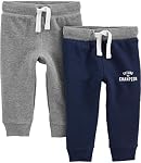 Simple Joys by Carter's Bébé et tout-petits 2-Pack Pantalons à tricot sportif Jogger