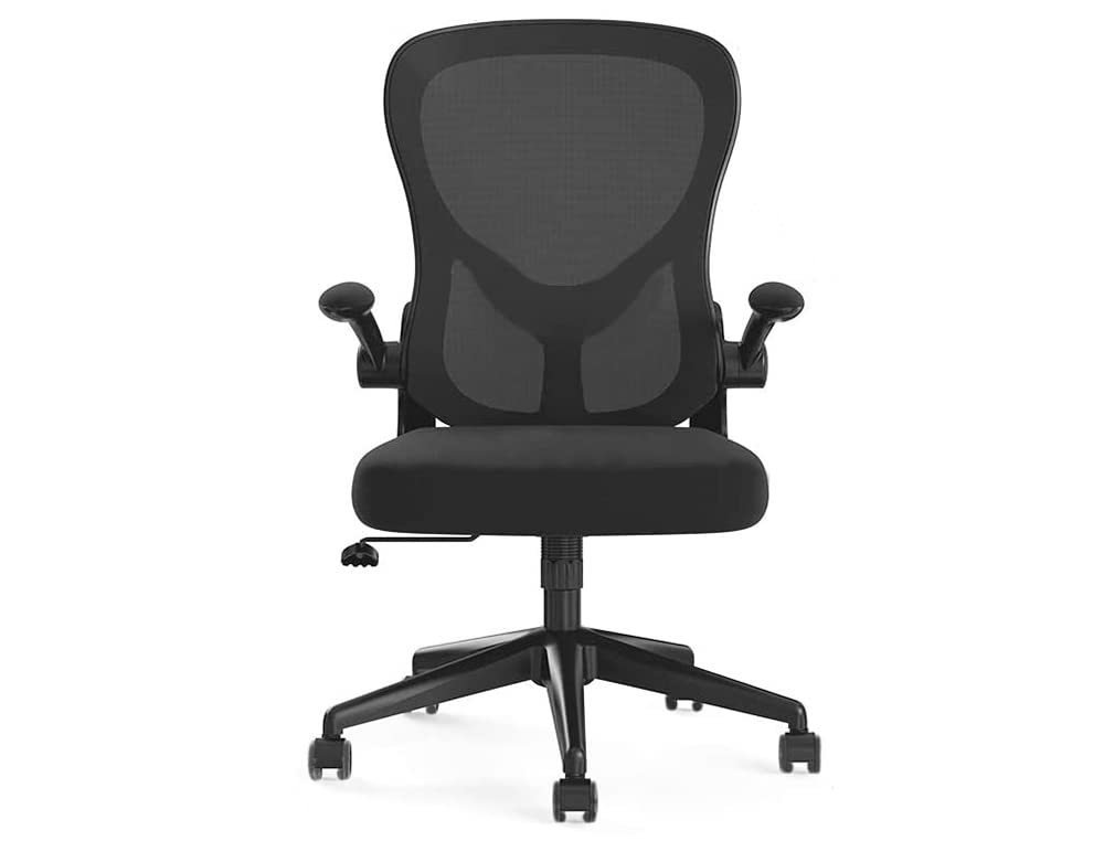 Q-Connect Silla giratoria Base Metal Regulable en Altura 910+75mm Alto 610mm Ancho 550mm Profundidad Negro.