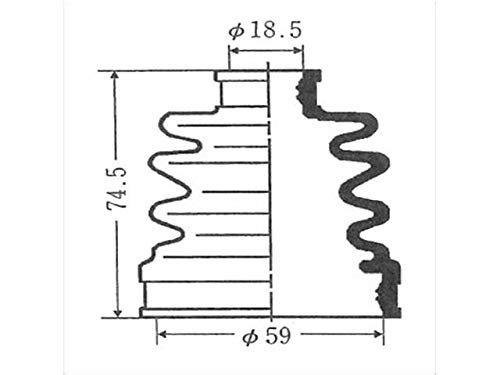 セイケン(Seiken) ドライブシャフトブーツキット SB144 600-00144