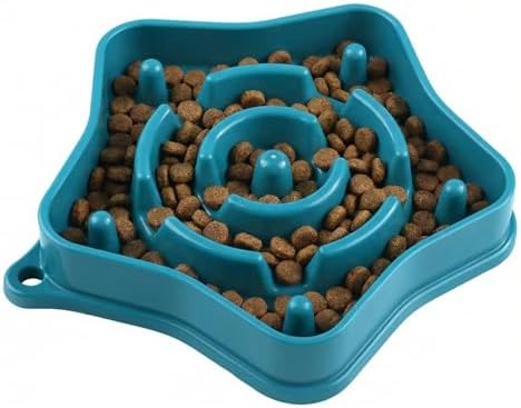 Pet Slow Feeder Bowl for Small Dogs, Puzzle Feeder for Petite Dog...