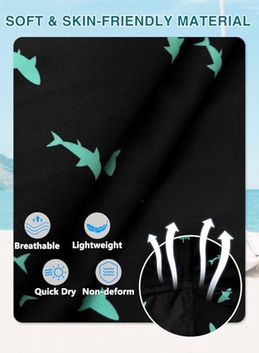 XiaoMoSha Mens Swim Trunks with Compression Liner 7" Quick Dry Board Shorts Bathing Suit with Pockets Swimwear Swimsuit S-2XL4