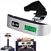 Ultechnovo Digital Hanging Luggage Scale Portable Handheld Baggage Scale For Travel Suitcase Scale For Traveling With Lcd Display 50Kg/110Lb