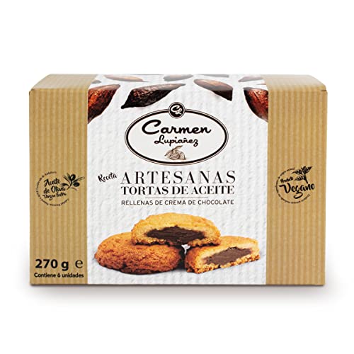 Lupiañez Tortas de Aceite de Algarrobo con Chocolate, 270g