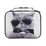 Trousse à crayons de couleur British Shorthair gris - Grande capacité - Pour crayons de couleur, stylos, marqueurs, #01, Taille unique, Charmant