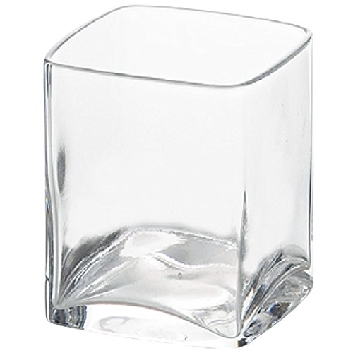 Vasos de vidrio modernos 140 ml paquete de 6