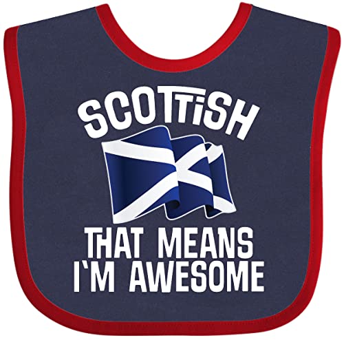 inktastic Scottish Pride Scotland Flag Baby Bib