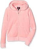 Juicy Couture Glam Sprinkles Robertson, Sudadera con Capucha y Cremallera para Niñas, Pink (Paradise Found), 12 años