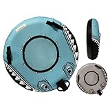 SNOWI The SNO Monster Inflatable Snow Tube w/Hard Bottom for Max Speed & Durability Large Commercial