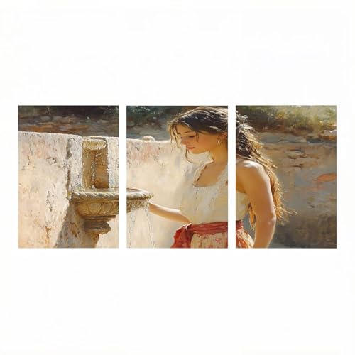 Peinture numero adulte paysage pour illuminer vos soirées détente avec 3 toiles géantes