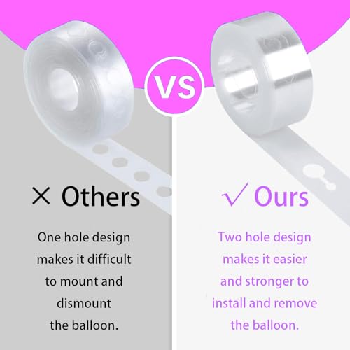 Balloon Decorating Strip,10 Balloon Arch Strip Kit for Party Wedding Birthday Decorations Balloon Tape - Image 5