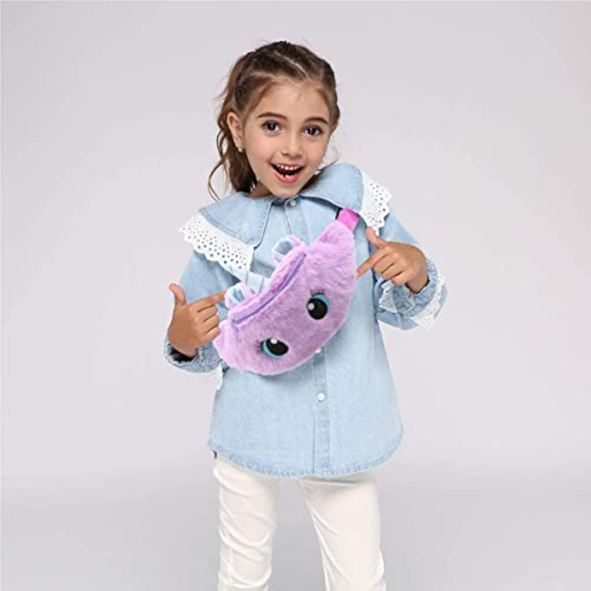 Unicorn Fur Sling Bag Cute and Soft Fur Bag