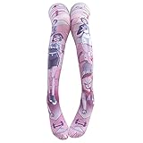YOMORIO Knee High Socks Anime Seven Deadly Sins Knee High Stockings for Women (Wrath)