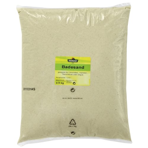 Dehner Badesand für Nager, 3 x 5 kg (15 kg)