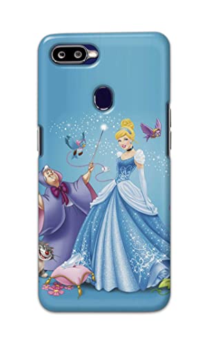 Image of Famous Cartoon Lady Character Hard Back Case Cover for Oppo F9 / Oppo F9 Pro /Realme 2 Pro /Realme U1, RMX1801, RMX1807 Back Cover -(J5) VNS2224