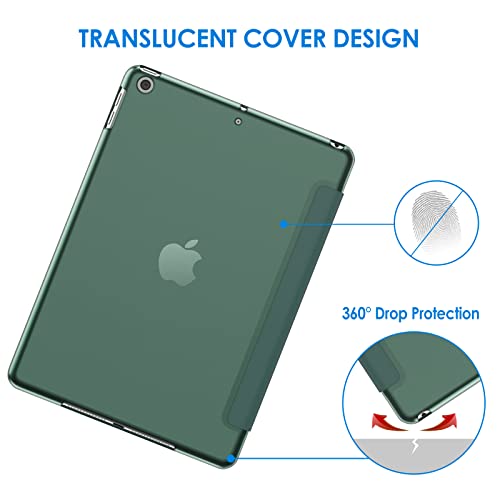Image of JETech Case for iPad (9.7-Inch, 2018 /2017 Model, 6th /5th Generation), Smart Cover Auto Wake /Sleep (Misty Blue)