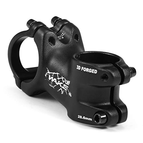 Bike Stem, Andoer Haste de bicicleta de 17 graus Haste de bicicleta ultraleve de montanha Haste de b