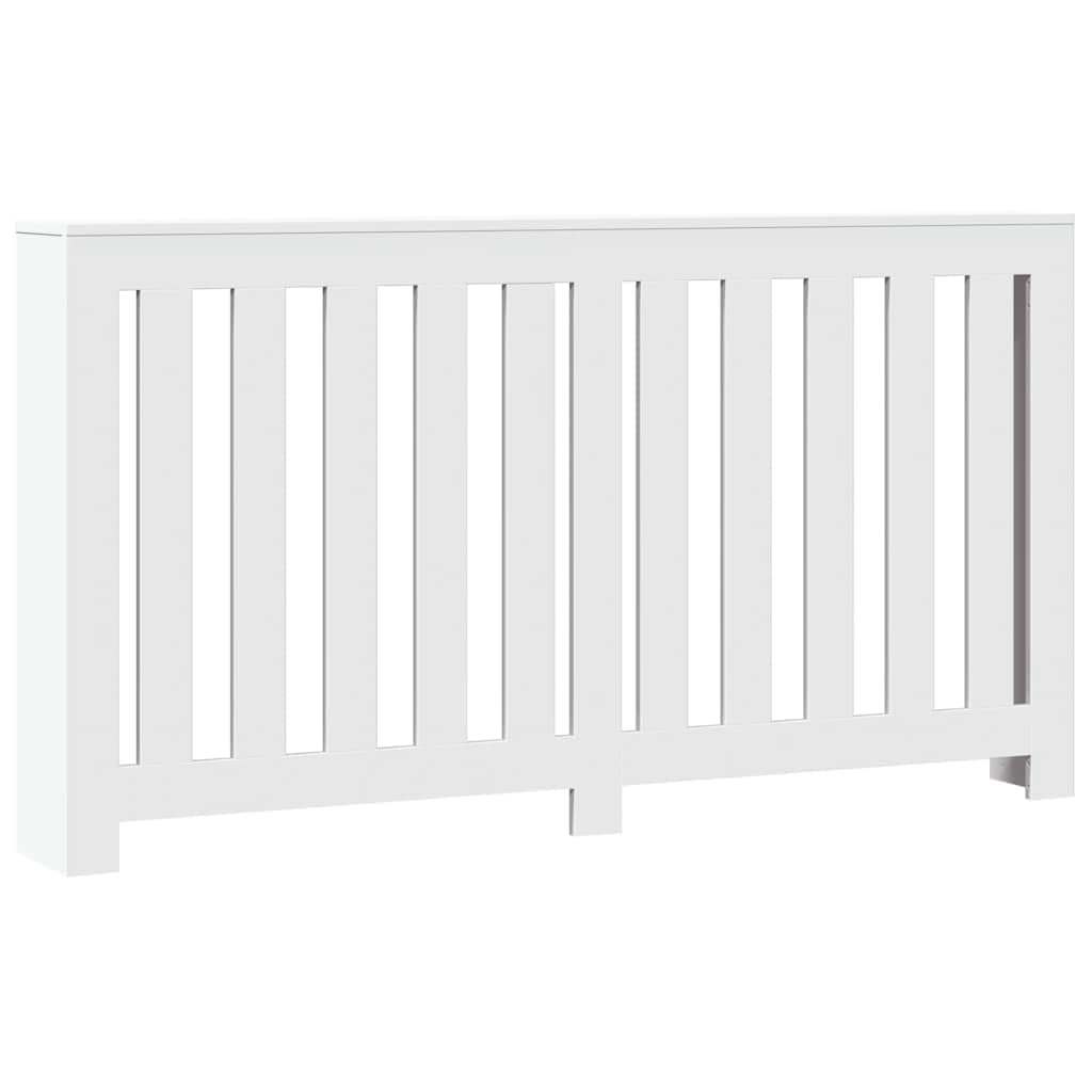 vidaXL Radiator Cover White 149 x 20 x 82 cm Engineered Wood
