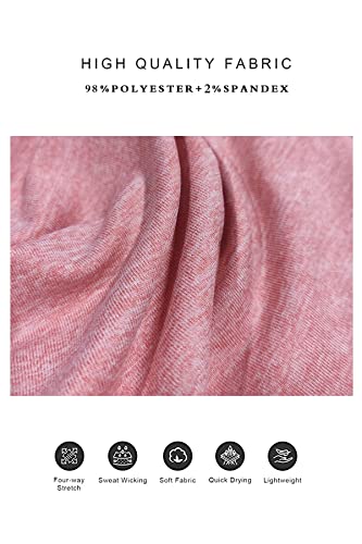 Fangjin Womens Hiking Dress Maternity Nursing Crew Neck T-Shirts Solid Color Long Sleeve Side Split With Pockets Casual Work Graphic Champion T Shirts For Breastfeeding Women Pinktops M #TOP3