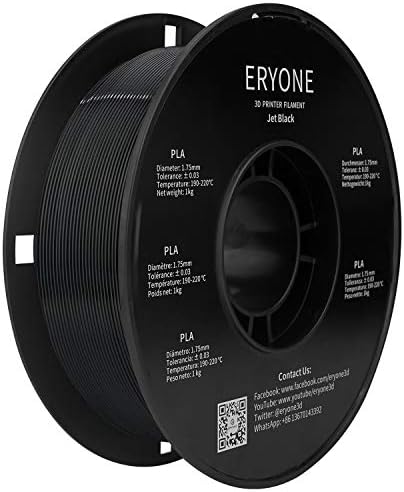 ERYONE Silk PLA Filament 1.75mm, 3D Printer Filament PLA, +/-0.03mm, 1kg(2.2lbs)/Spool, Silk Pink