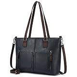 Realer Bolsas Mujer diseño Vintage puede usarse como de mano, al hombro o crossbody, Bolsa escuela, bolsas tote de mujer...