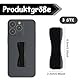 3 Stück Smartphone Fingerhalter Handy, Premium Smartphone Finger Halterung,Selfie Handyhalter, Fingerhalterung - auch geeignet für e-Reader und kleine Tablets (Schwarz)
