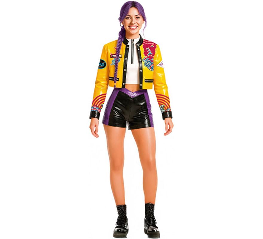 ZZ DISFRAZZES | Rumi K-Pop Jacket Costume for Women (XS)