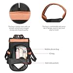 Backpack Purse for Women, Anti Theft Backpack Fashion Backpack Purse, Womens Backpack Purses Cute Backpack, Travel Backpacks Satchel Handbags Ladies Shoulder Bags Multi Purpose Design (Black) - Image 4