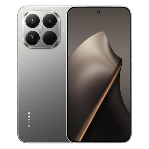 XIAOMI 15T Pro, smartphone met 12+512 GB, 6,83 inch 144 Hz oogvriendelijk scherm, MediaTek Dimensity 9400+, 50 MP Leica 5X Pro telelens, 5500 mAh, grijs
