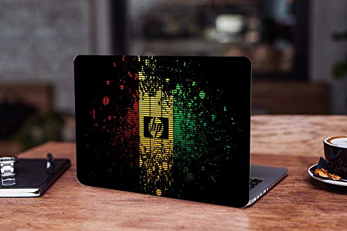 Image of Galaxsia Pattern D25 Vinyl Laptop Skin /Sticker /Cover /Decal Compatible for 13 to 13.3 Inches Hp Laptop Or Notebook.