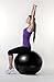 Platinum Health 2000lbs Static Strength Exercise Yoga Fitness Stability Ball with Foot Pump