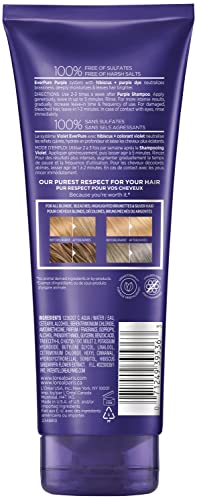 L'oreal Paris Hair Care Everpure Sulfate Free Brass Toning Purple Conditioner For Blonde, Bleached, Silver, Or Brown Highlighted Hair, 6.8 Fl. Oz. #TOP5