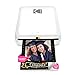 KODAK Step Instant Smartphone Photo Printer, Portable Mini Color Wireless Mobile Printer, Zink 2x3” (5.1x7.5 cm) Sticky-Back Photos, Bluetooth Compatible with iOS & Android Devices, Editing App, White