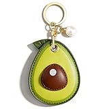 Avocado Gift for Women Keychain Ideas for Adult Women Cute Protective Air Tag Cover with Keychains Ring Avocado Keychain