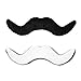 TRIXES Set de 12 Bigotes Autoadhesivos para Disfraz - Bigotes Postizos -...
