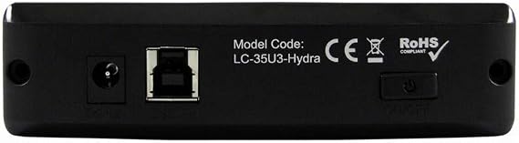 LC-Power External Enclosure, Multicoloured, 0