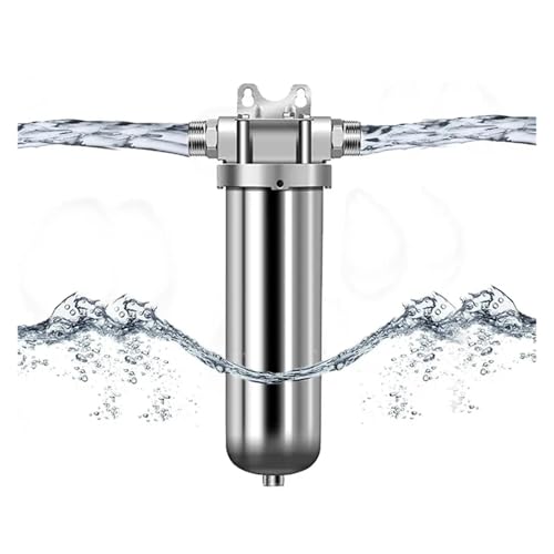 Purificateur d'eau pré-filtre pour toute la maison domestique acier inoxydable DN20